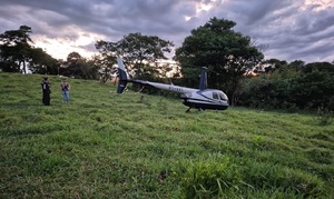 Recuperan helicóptero robado en Brasil en un monte de Paraguay - OviedoPress
