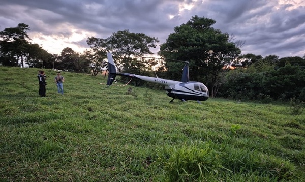 Recuperan helicóptero robado en Brasil en un monte de Paraguay - OviedoPress