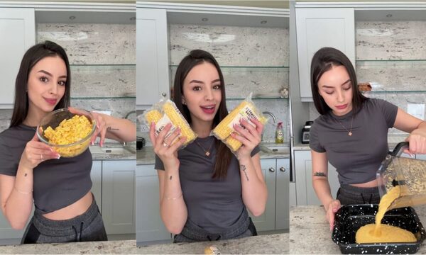 (VIDEO) ¡La chuli colombiana de Julio Enciso sorprendió con su rarofila receta de chipa guasu!