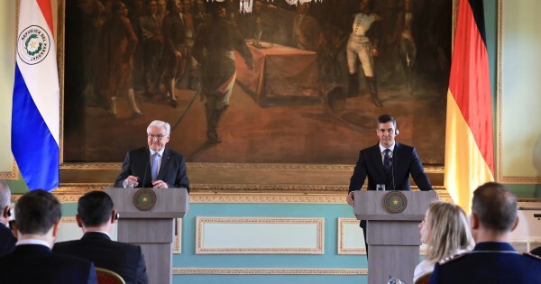 Peña recibe al presidente de Alemania y promete combatir la corrupción para atraer inversiones
