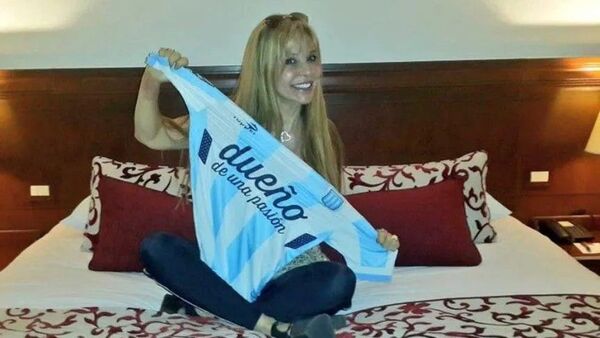 ¡Cháke su doña paraguaya! La promesa de Graciela Alfano para Gustavo Costas si Racing gana la Libertadores