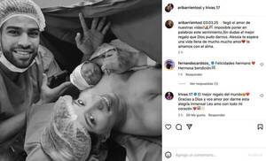 En medio del bolonqui del Ciclón, llegó al mundo una “Rivas’i”: “El mejor regalo del mundo”