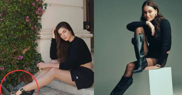 La Nación / ¿Nadia Ferreira es la nueva influencer de botas de Stephania Stegman?