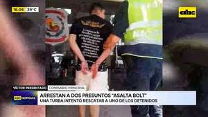 Capturan a dos presuntos “asalta Bolt” en la Chacarita: turba intentó rescatar a uno de ellos - ABC Noticias - ABC Color