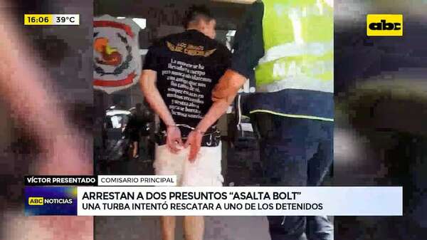 Capturan a dos presuntos “asalta Bolt” en la Chacarita: turba intentó rescatar a uno de ellos - ABC Noticias - ABC Color