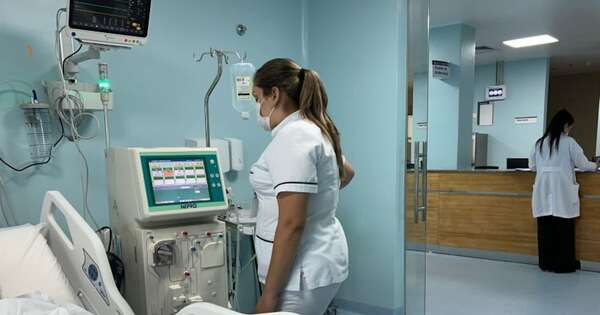 La Nación / Gran avance: realizan primera sesión de hemodiálisis en el nuevo Hospital General de Coronel Oviedo