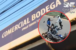 Violento asalto a un local comercial en Limpio - SNT