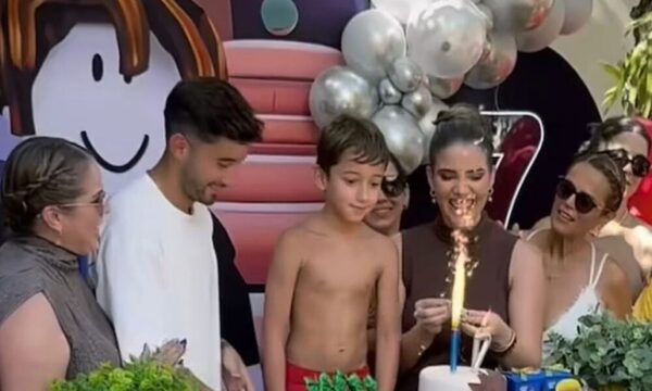 (Video) El festejo de cumple del mini Villasanti con sus amiguitos paraguayos