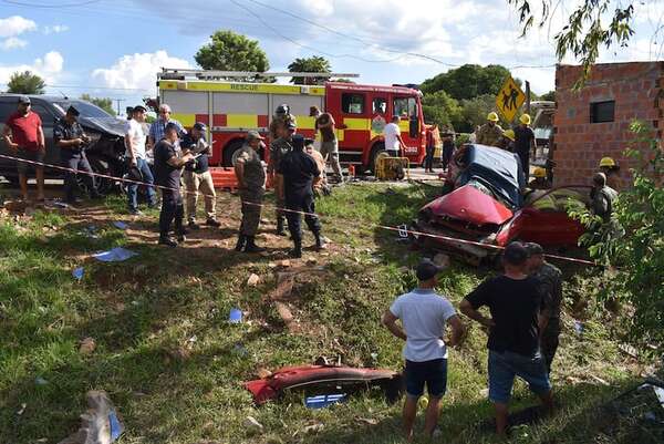 Dos fallecidos en un accidente en Santaní, en el mismo lugar donde hace cuatro meses murieron dos adolescentes - Nacionales - ABC Color