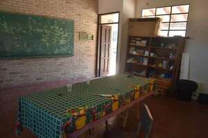 Hambre Cero: utilizan improvisada cocina-comedor en colegio de Santa Rosa, Misiones - Nacionales - ABC Color