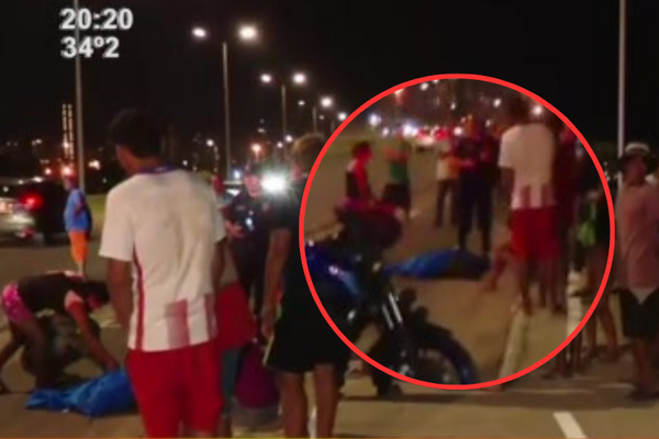 Pescador murió tras ser embestido por una moto en la Costanera Norte - SNT