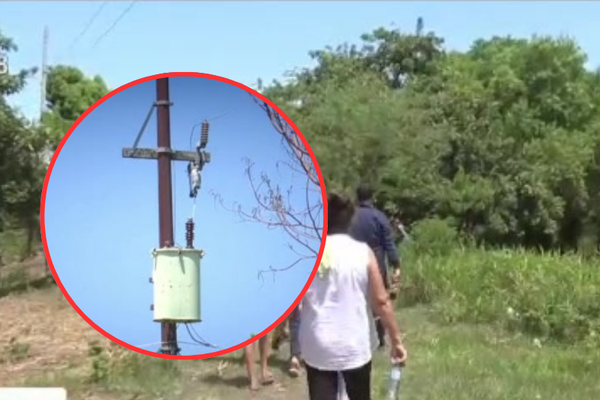 Red eléctrica precaria y peligrosa en la compañía Ypekaꞌe, Vileta - SNT