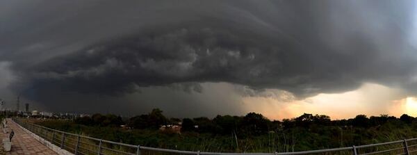 Meteorología: semana hábil arranca con lluvias y alerta de tormentas en Paraguay - Clima - ABC Color
