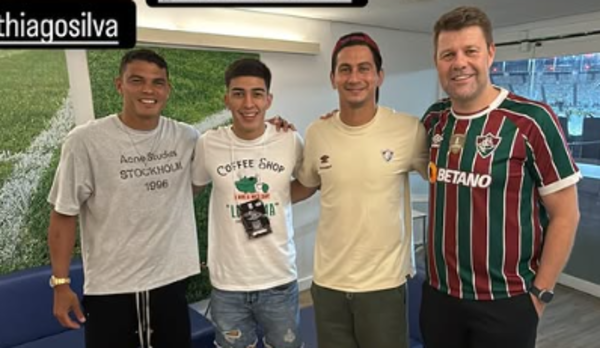 Versus / Lezcano y su primer encuentro con Thiago Silva: “Le miraba de pies a cabeza”