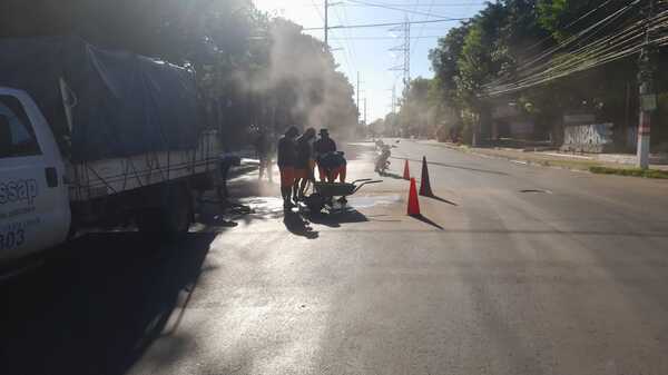 Hubo descoordinación entre constructora y ESSAP, que "rompió" nuevo recapado, según intendente - 1000 Noticias