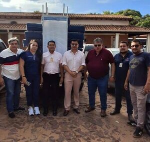 Realizaron donación de colchones hospitalarios - San Lorenzo Hoy