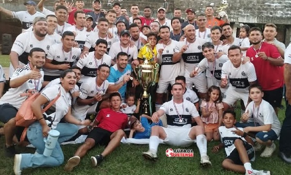 El franjeado de Cecilio Báez se consagró campeón y será el representante departamental en la Copa Paraguay - OviedoPress