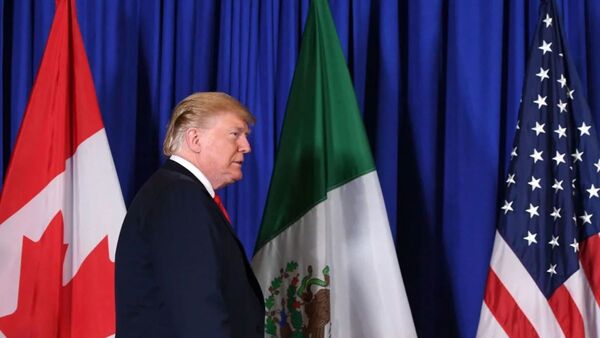 Trump dice que el 4 marzo pueden entrar en vigor los aranceles a M茅xico y Canad谩