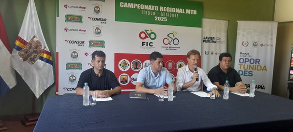 Lanzamiento del Campeonato Regional de Mountain Bike 2025 en Itapúa y Misiones