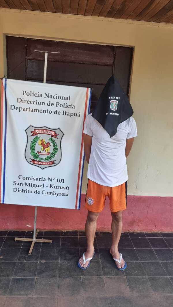 Detienen a hombre con amplio historial delictivo por hurto