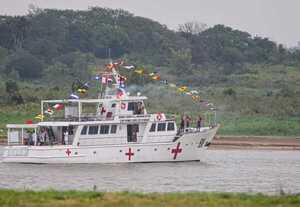 Primera misión del Buque Hospital de la Armada Paraguaya llevará atención médica gratuita a Alberdi • PARAGUAY TV