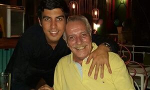 (GALERÍA) ¡Chiche Corte y un lacrimógeno posteo a un año del fallecimiento de su papá!