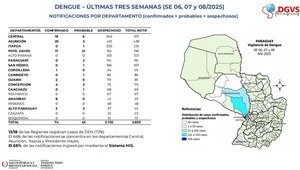 No se reportan casos positivos de dengue en Alto Paraná - La Clave