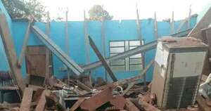 Diario HOY | Salud en ruinas: precario puesto de salud de Yaguarón se vino abajo