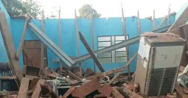 Diario HOY | Salud en ruinas: precario puesto de salud de Yaguarón se vino abajo