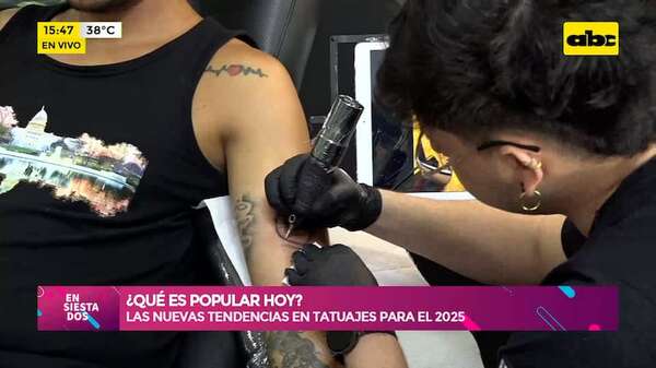 ¿Cuáles son las tendencias en tatuajes?: Manu Collante nos mantiene actualizados - Ensiestados - ABC Color