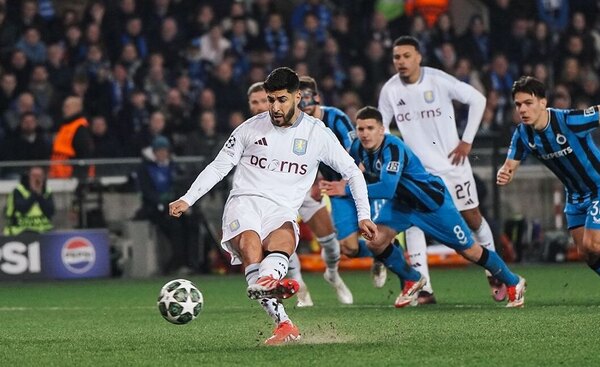 Versus / Aston Villa le dio un golpazo a Brujas y está cerca de los cuartos de final