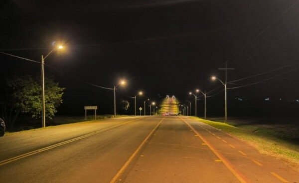 Inauguran iluminación sobre la Ruta de la Integración en San Cristóbal