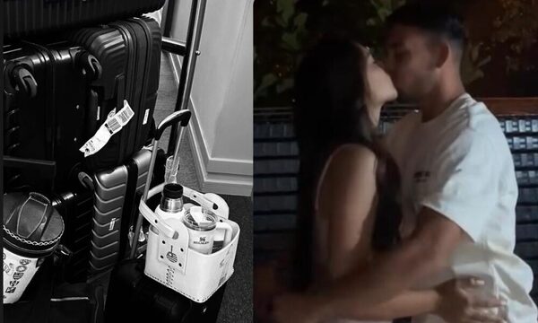¡Vida de futbolista! Novia de Fabrizio Peralta muestra cómo se mudan de Belo Horizonte a Curitiba