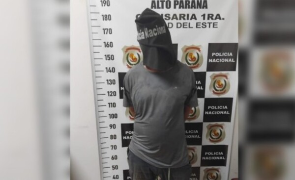 Agredió con botella de vidrio a su pareja embarazada