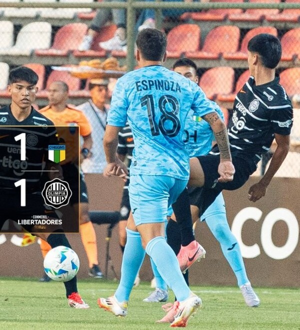 Olimpia con el empate complica su chance de clasificación en la Libertadores Sub 20