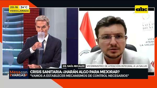 “Voy a trabajar por un proceso de cambio”: promesas del nuevo viceministro de Salud - Mesa de Periodistas - ABC Color