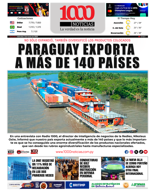 05 de Marzo - 1000 Noticias
