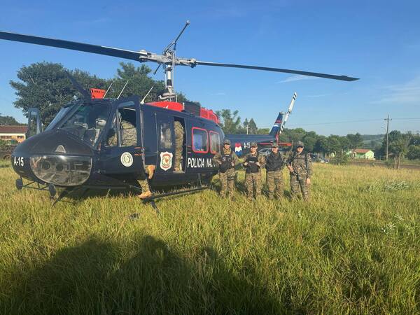 Destruyen plantaciones de marihuana y buscan a integrantes del clan Díaz en Tava'í - 1000 Noticias