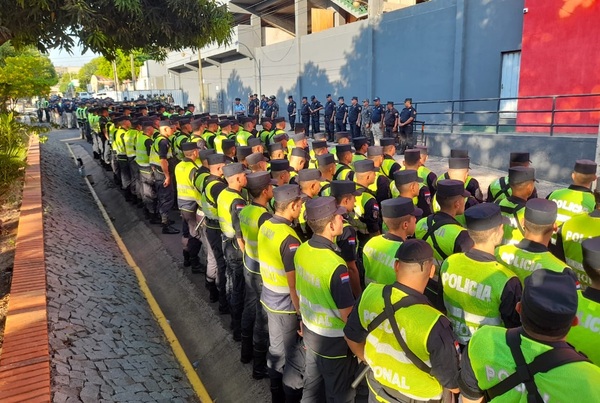 Policía en alerta ante evento deportivo internacional