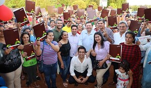 Indert prepara otros 1.000 títulos de propiedad para entregar a beneficiarios de varias colonias - .::Agencia IP::.