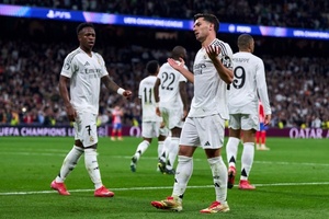 Real Madrid tomó la primera ventaja ante el Atlético de Madrid en los 8vos de la UEFA Champions League - 1000 Noticias