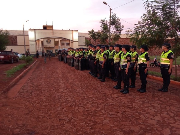 En Amambay realizaron allanamiento sorpresa a la penitenciaría