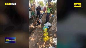 Video: Detienen a hombre tras intentar escapar con “packs” de cervezas de una bodega en Luque     - ABC Noticias - ABC Color