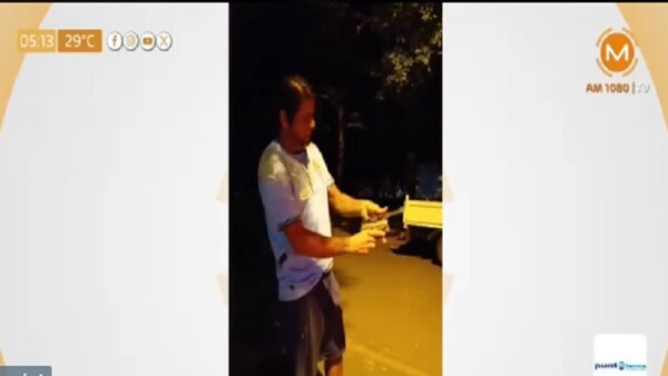 ¡Inadaptado! Detienen a un hombre por realizar disparos al aire en Misiones