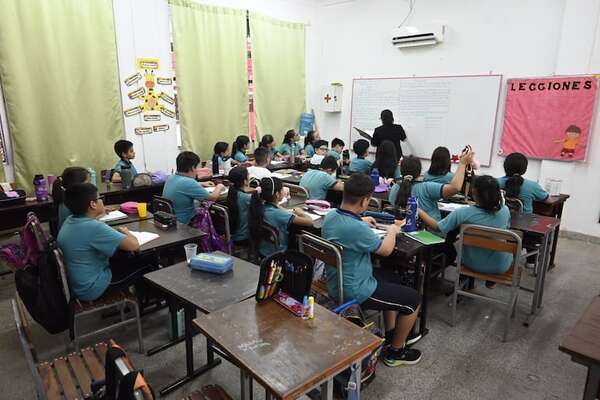 Kits escolares: alumnos de escuelas de Fernando de la Mora comenzaron a dar clases sin útiles - Nacionales - ABC Color