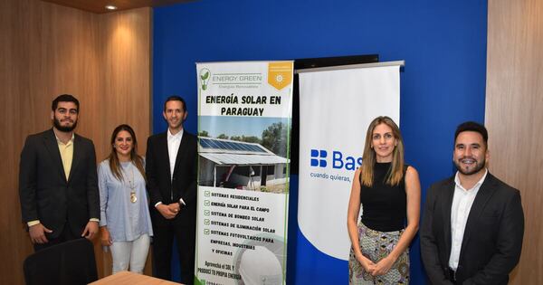 Diario HOY | Banco Basa y Energy Green firman acuerdo para promover la eficiencia energética