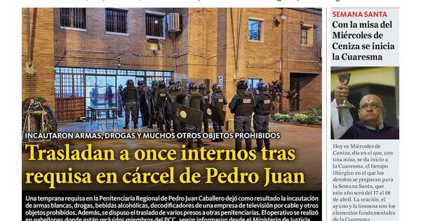La Nación / LN PM: edición del 5 de marzo