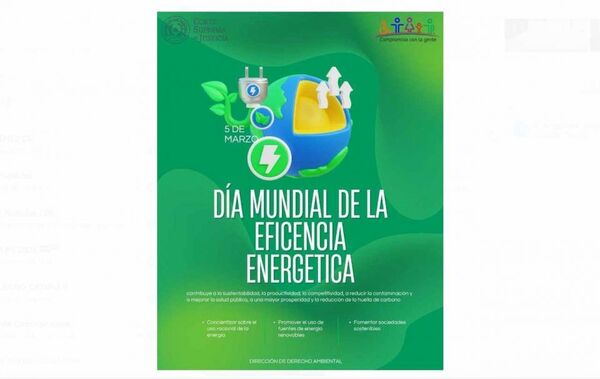 La CSJ, a través de la Dirección de Derecho Ambiental conmemora el Día Mundial de la Eficiencia Energética