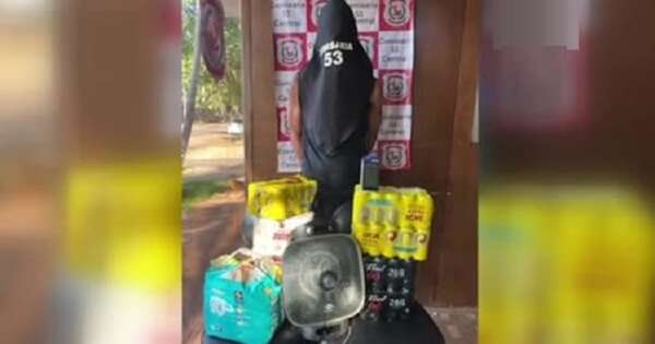 Diario HOY | Entró a robar en una bodega y se llevó varios packs de cerveza