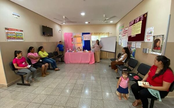 Realizan «Club de embarazadas» en la USF Tavapy II